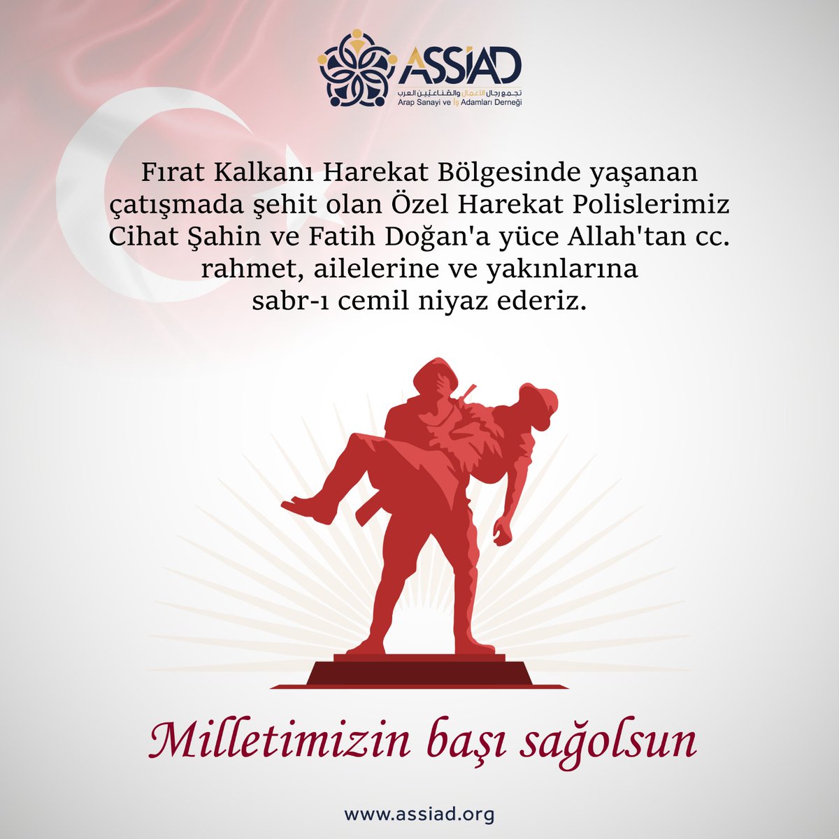 assiad_tr's tweet photo. Milletimizin Başı Sağolsun
#Assiad #اسياد https://t.co/LjzBRg0rVV
