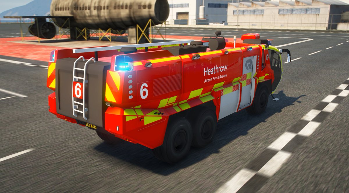 H_Ash_AM's tweet photo. The 2013 Panther used extensively by Heathrow Airport Fire Service! Available in my discord! https://t.co/3C9NpIpTqZ