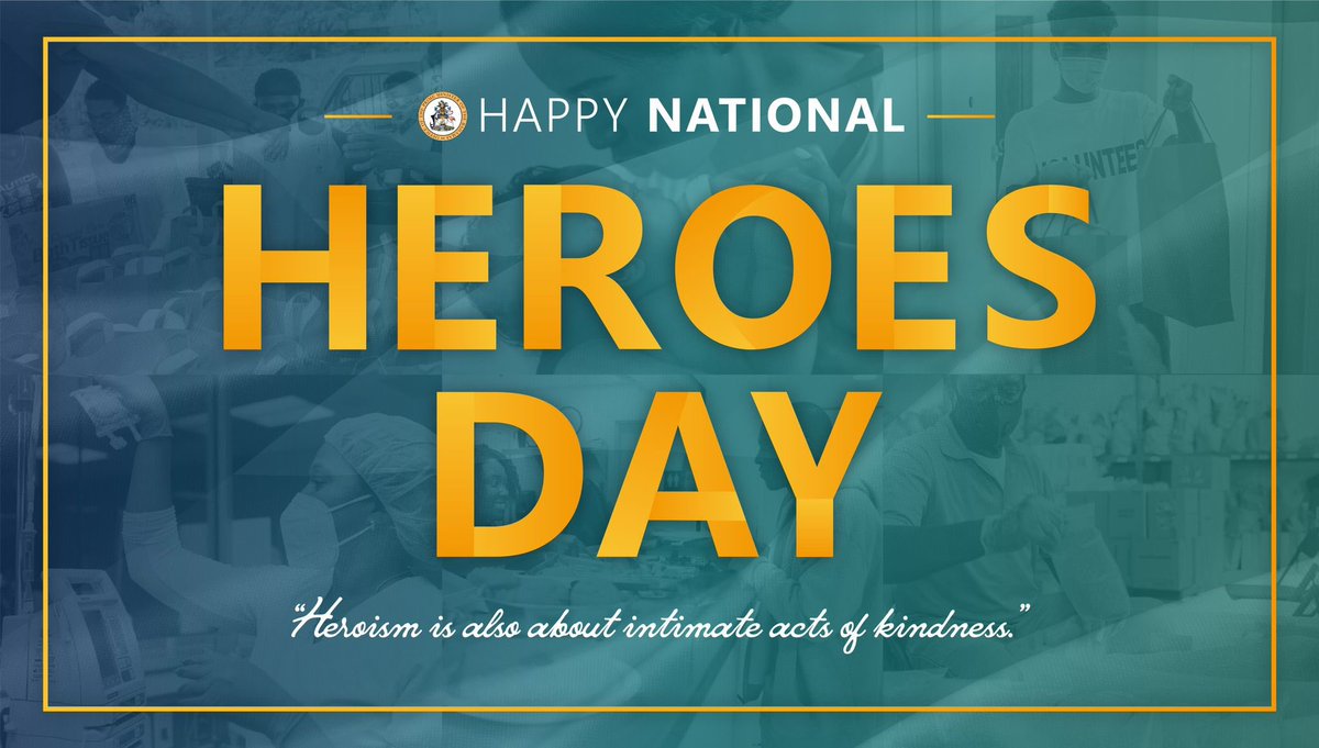 To those whose names we may not all know, whose time &amp; talents bring hope to others, we say thank you. National Heroes aren’t just those that commit grandiose acts of bravery, they are also those who uphold the spirit of kindness &amp; true generosity by helping those around them.