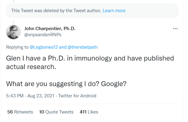 TheSteelStag's tweet photo. I feel people aren't appreciating the full gravity of this exchange. https://t.co/P2vbDGaUl2