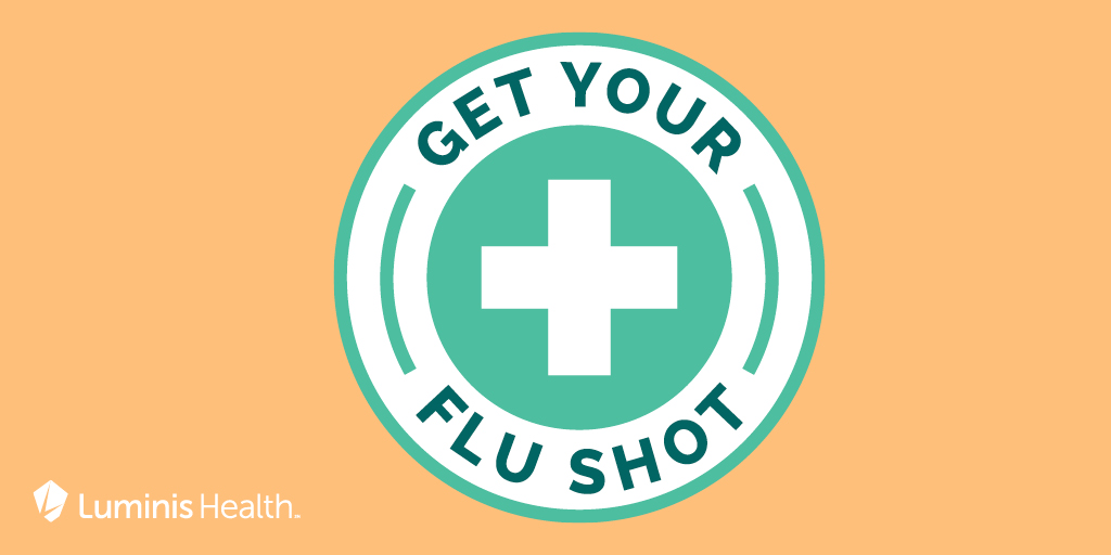 LuminisHealth's tweet photo. Have you gotten your flu shot? The best way to prevent the flu is to get vaccinated. Protect yourself and loved ones this flu season by asking your primary care provider for your annual flu shot. #getflushot #flushot2021 #luminishealth https://t.co/9pjuYEbK8I