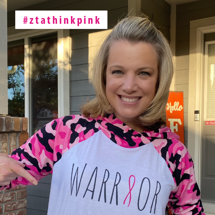 ZTAFraternity's tweet photo. 1 in 8 women will be diagnosed with breast cancer in her lifetime. As Zetas, we hear this statistic often and this month, we’ll meet sisters who never expected to be the “one.”

Lindsey Brazil Zahrte joined Kappa Alpha Chapter in 1996. (1/3) https://t.co/5EdchUu5C8