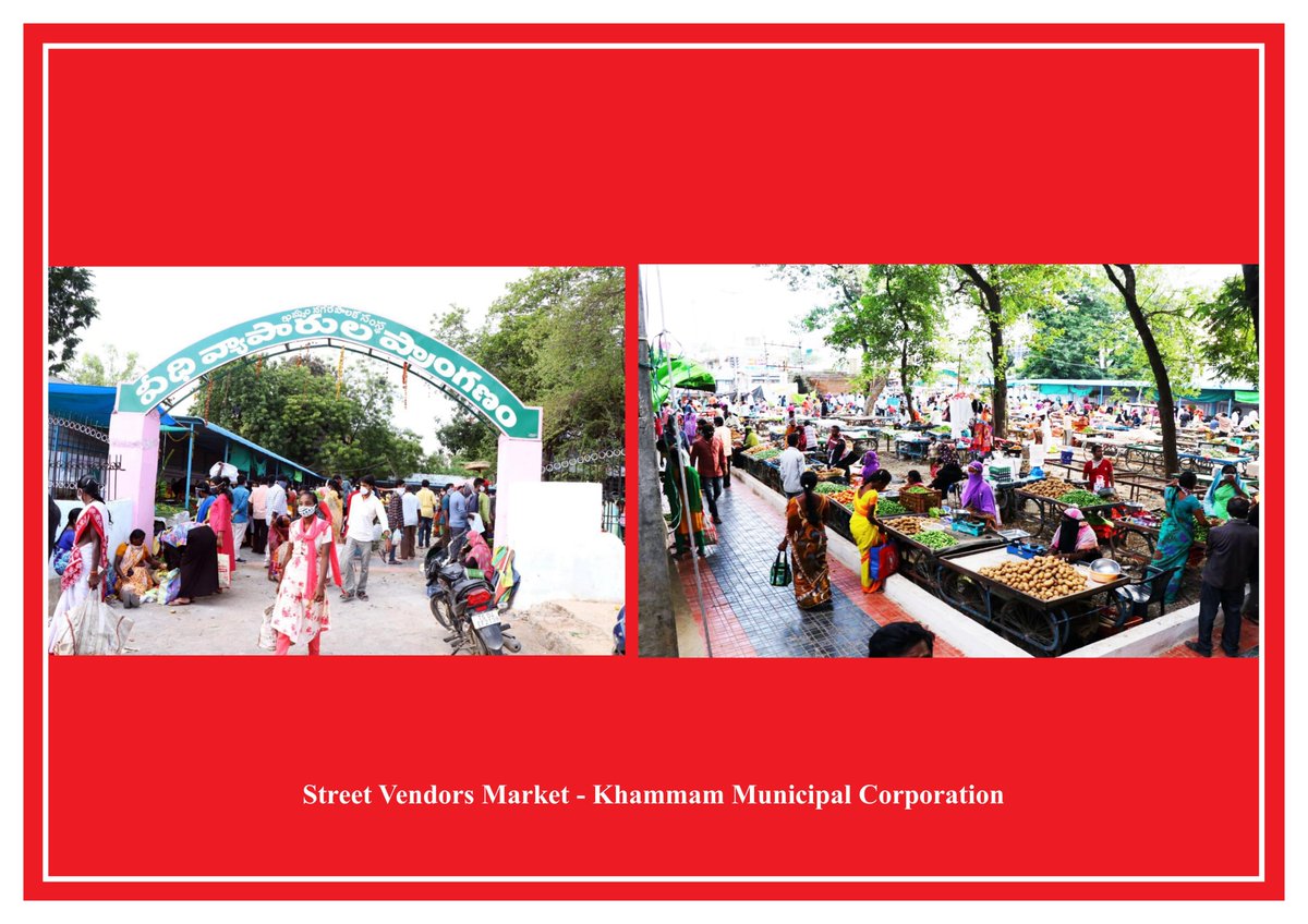 MC_Khammam's tweet photo. From Bazaars to Modern markets!
A new and great initiative implemented in Khammam Municipal Corporation to integrate Veg and Non-Veg markets as one-stop shop for both sellers and consumers under hygienic conditions. 
The new facility is made available to the citizens. https://t.co/dMUOri8Xlj