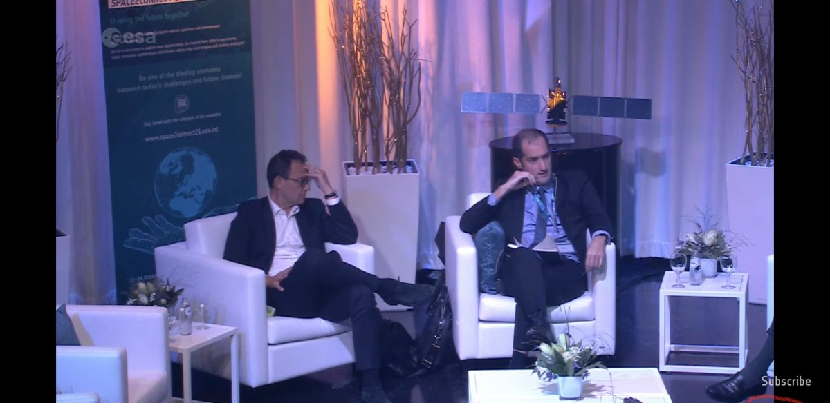 Thales_Alenia_S's tweet image. "@esa and national agencies' support is key to help industrial primes shape the future of the telecommunications market providing new innovative technologies" Marc-Henri Serre. #Space2Connect #Space2Connect2021