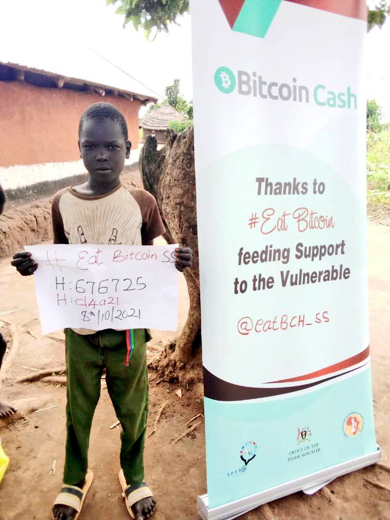 eatBCH_SS's tweet photo. #BitcoinCash have brought so much joy to many families across #SouthSudan/nese community. Thank you #BitcoinCashCommunity https://t.co/j5SA5uSDak