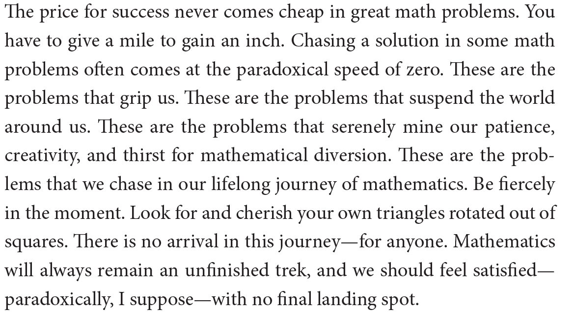 Mathgarden's tweet image. The number of times I used the word &quot;chasing&quot; in the book turned out to be a perfect square:) Just wasn&apos;t expecting it to be that &quot;one&quot;!