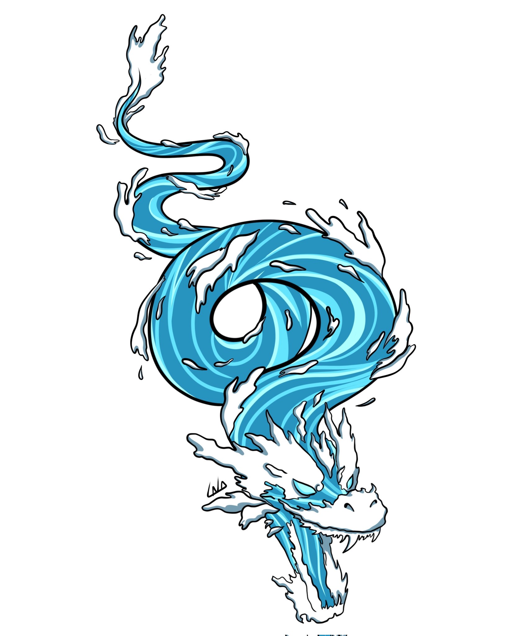 Demon Slayer Water Dragon Drawing Here Presented 54 D vrogue.co