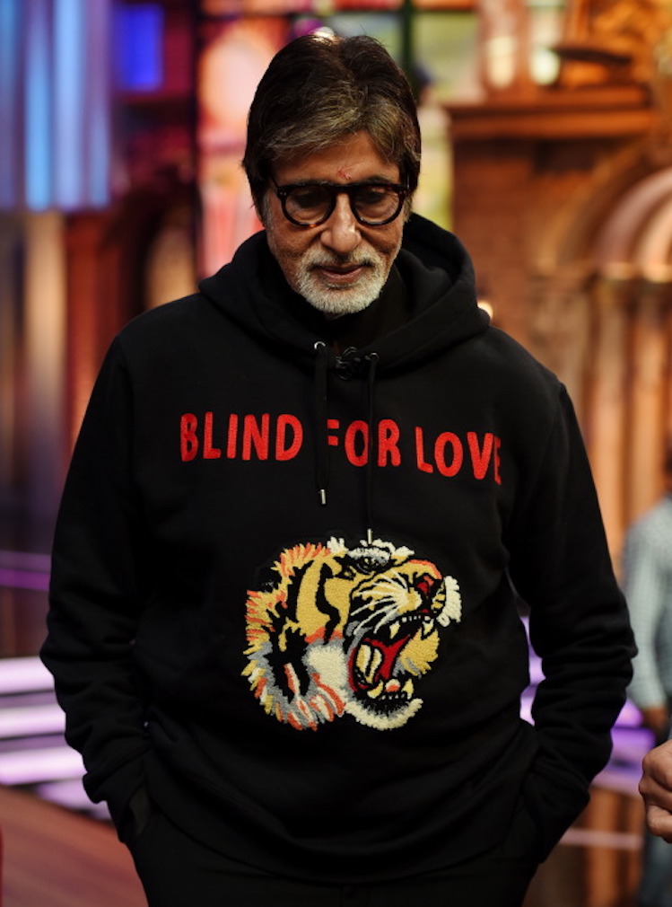Rastløs Vej Dødelig ETimes Lifestyle a X: "Blind for love The actor is known to own some of the  most expensive sweatshirts ever, this one's from Gucci!  https://t.co/4APwjFujRR" / X