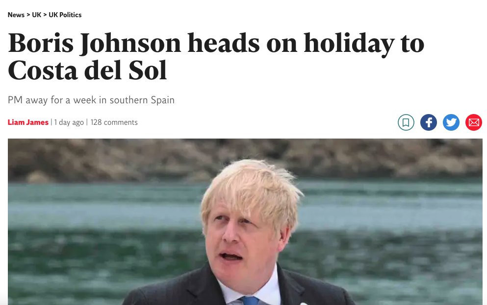GreenpeaceUK's tweet photo. While @BorisJohnson holidays in the Costa del Sol we've delivered a replacement to @10DowningStreet. 

A statue of him dripping in oil. 

The PM must stop Cambo oil field - the UK can't talk climate action and allow new oil drilling to go ahead. #StopCambo #DowningStreetShutdown https://t.co/9ZzftkPx7v