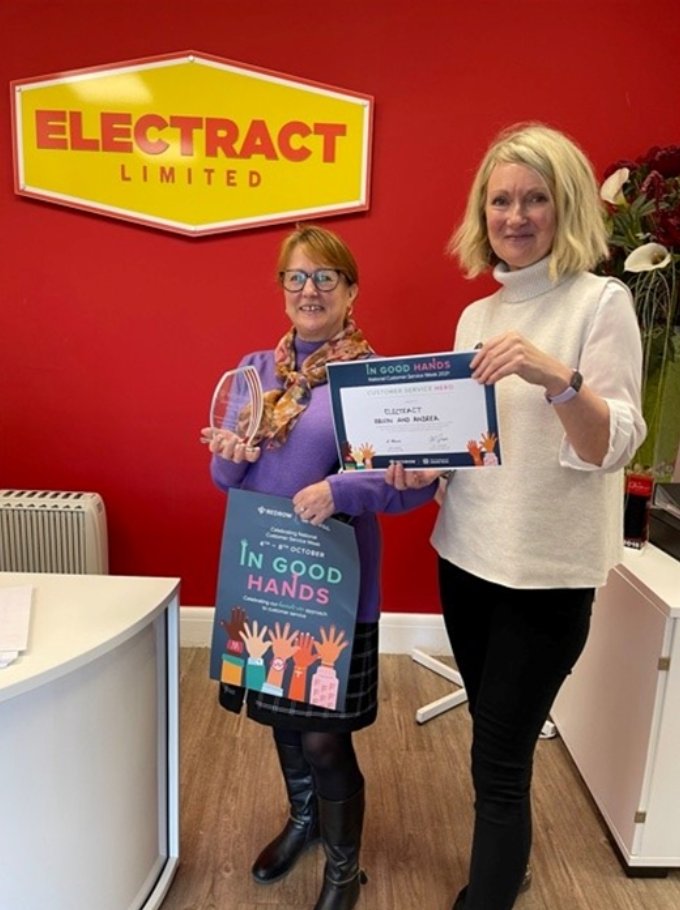 Getting the basics spot-on is important, and that's exactly why 
<a href="/ElectractLtd/">Electract Ltd</a>
 were chosen as #EastMidlands subcontractor #CustomerServiceSuperHeroes ⚡ #EastMidlands #NCSW21 #CustomerServiceSuperHeroes
