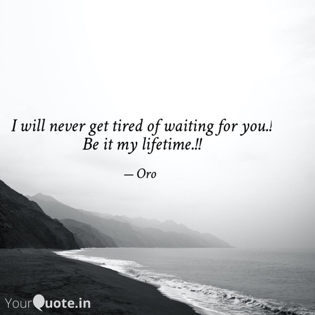 waiting for you quotes