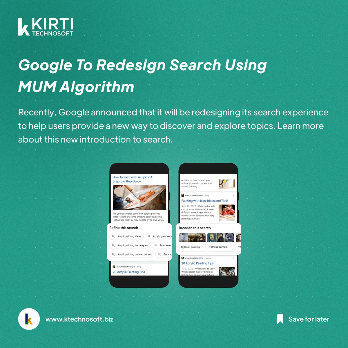 syndelltech's tweet image. #googlealgorithm #mumalgorithm #googlerankingupdate #googlelatestupdate #googleupdatesforseo #googleupdate #googleupdatesgoogle #googleupdate2021 #digitalmarketingcompany #KirtiTechnosoft