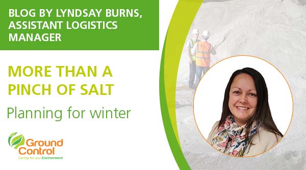 GroundControlGC's tweet photo. Our Assistant Logistics Manager for Winter Maintenance Lyndsay Burns, discusses what happens in a typical year at Ground Control’s Winter Gritting and Snow Clearance division, including the months of pre-planning required to be ready for the season. 
➡️https://t.co/feDRdEfSvZ https://t.co/Y3I4rJGdUn