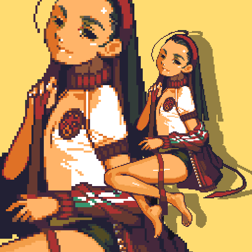 BNMotive's tweet photo. It WAS pixel art day haha! I did do some re-touches to some of these.
#ドットの日 #pixelart https://t.co/ijobBbJYxO