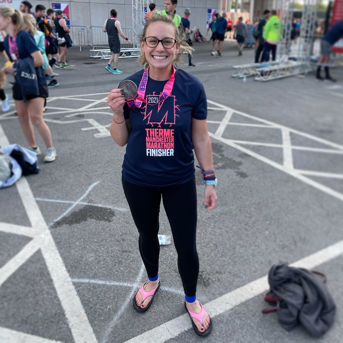 3:59:17 <a href="/Marathon_Mcr/">Manchester Marathon</a> 🏃‍♀️ Sub4!!!!! #run #marathon #goaldigger #ManchesterMarathon