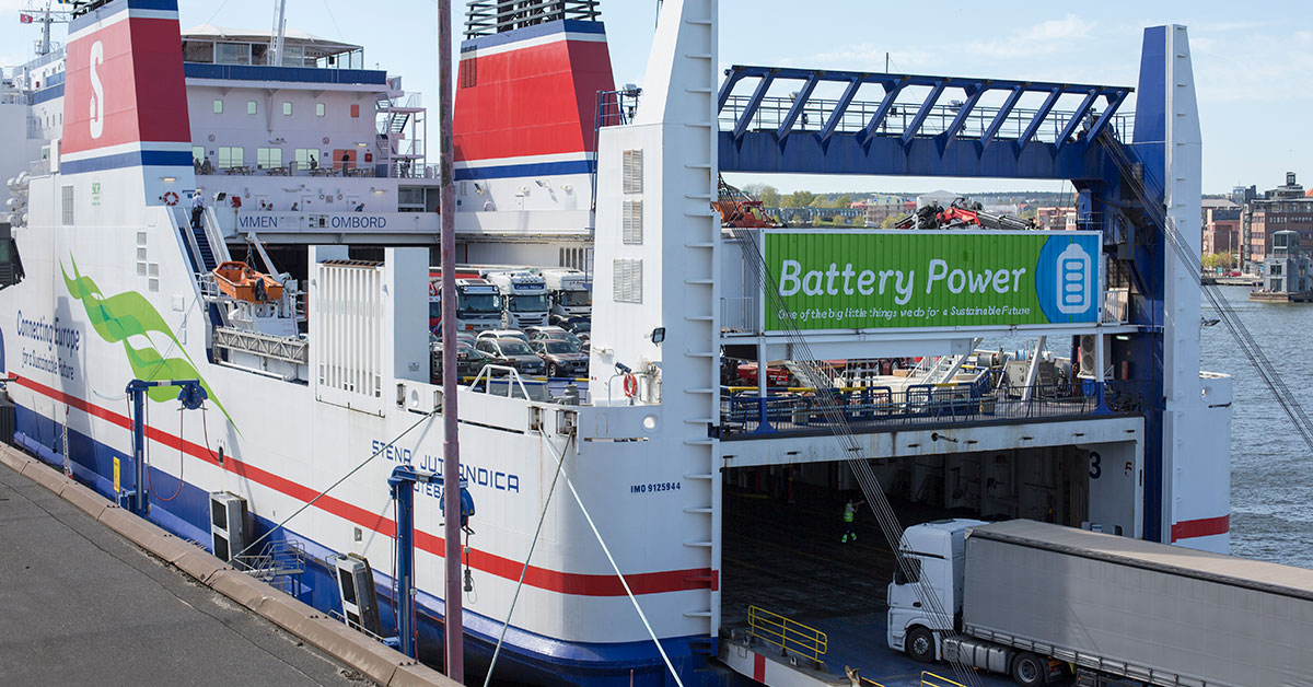 Explore the changes we've made for more sustainable travel. Connecting Europe for a sustainable future: stena.li/tHwL50G70xW