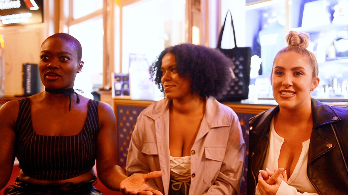 WhatsOnStage's tweet photo. 'We've been through so many wigs, sets, costumes and venues.' 

Video: The remaining original Six Queens reflect on three years with the show as they complete their runs https://t.co/ohkbL4Ur9p https://t.co/lUX6mFa0rm
