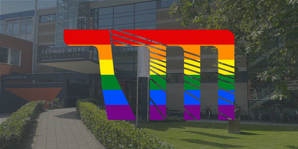 Iedereen is welkom op onze hogeschool en wij supporten iedereen om te zijn wie die is en wil zijn🌈.  #comingoutday #comingoutday2021 #pride #loveislove