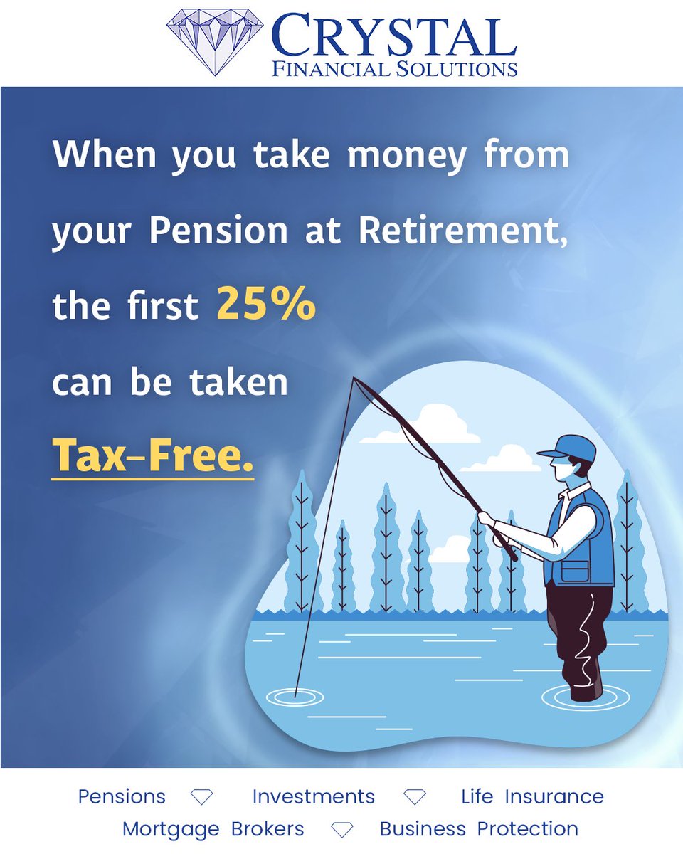 Crystal_FS's tweet photo. You can usually take up to 25% of the amount built up in any pension as a tax-free lump sum. The tax-free lump sum doesn’t affect your Personal Allowance.

#pensions #pensionscheme #independentfinancialadviser #crystalfs #crystalfinancialsolutions https://t.co/p0kTpCcgmj