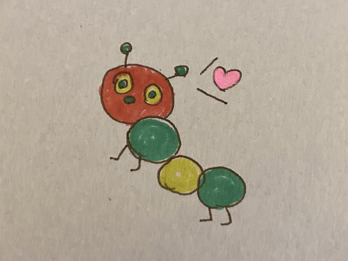 はらぺこあおむしのtwitterイラスト検索結果