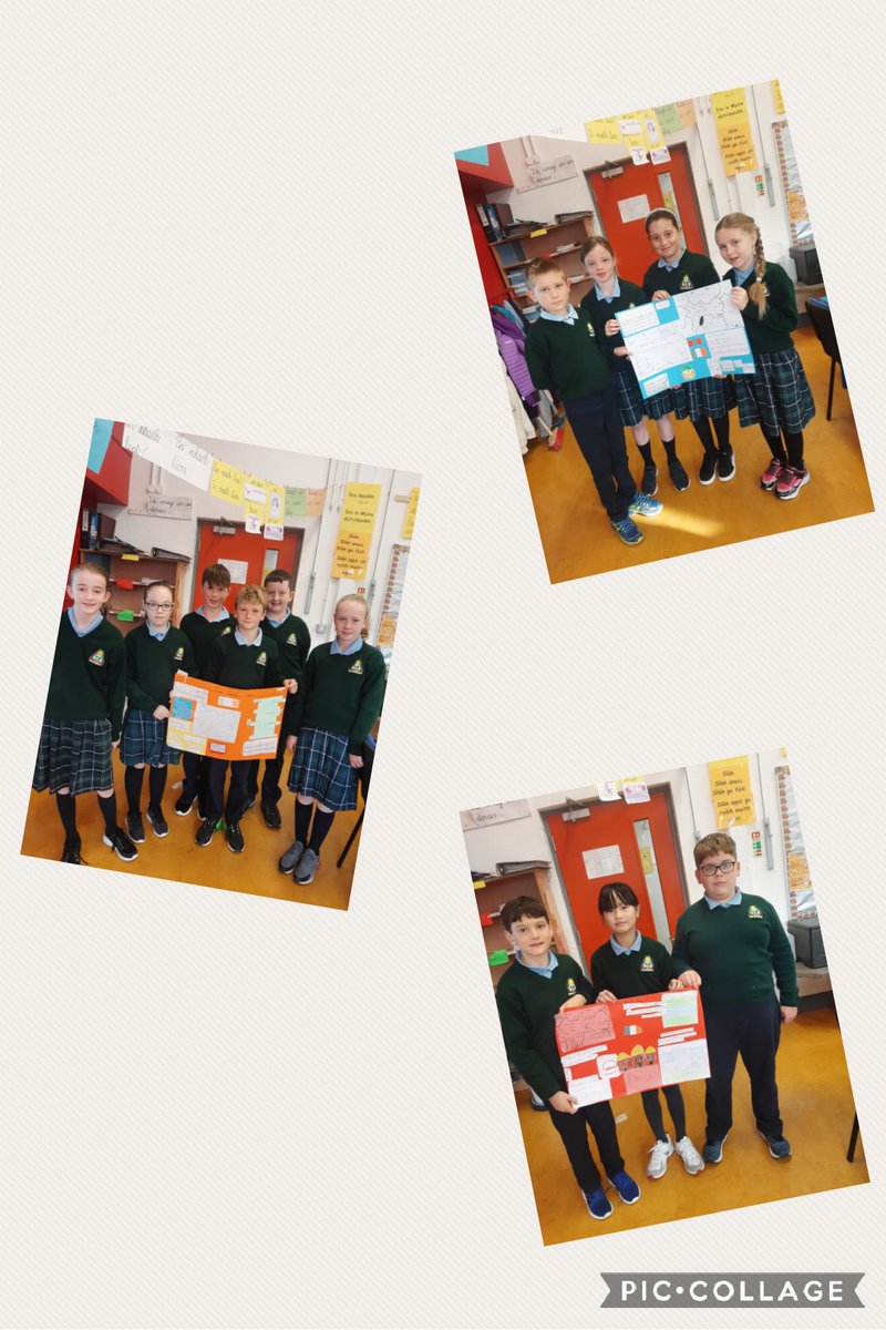 CrinkillNS's tweet photo. Well done to the children in 4th class on creating and presenting super projects based on their local area! #4thclass #mylocalarea https://t.co/y2qdOxjReR