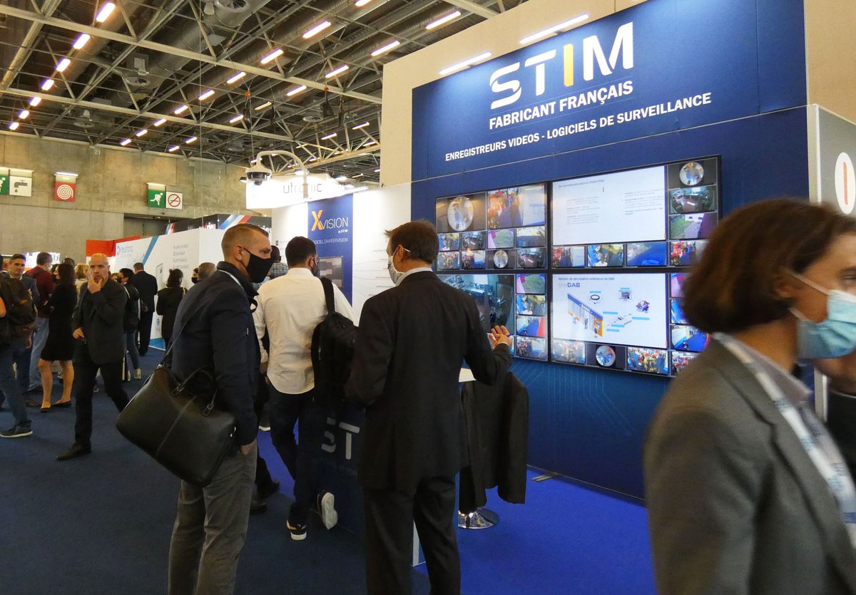 adequatexpo's tweet photo. STIM, fabricant de solutions de vidéo surveillance, a choisi un mur d’images pour mettre en avant ses solutions au salon Expo Protection.
#murimages #LED #video #visioconference #tv #dalleLED #captation #stand #standsurmesure #exposition #salon #ecoresponsable #madeinfrance https://t.co/Gk1Awzorct