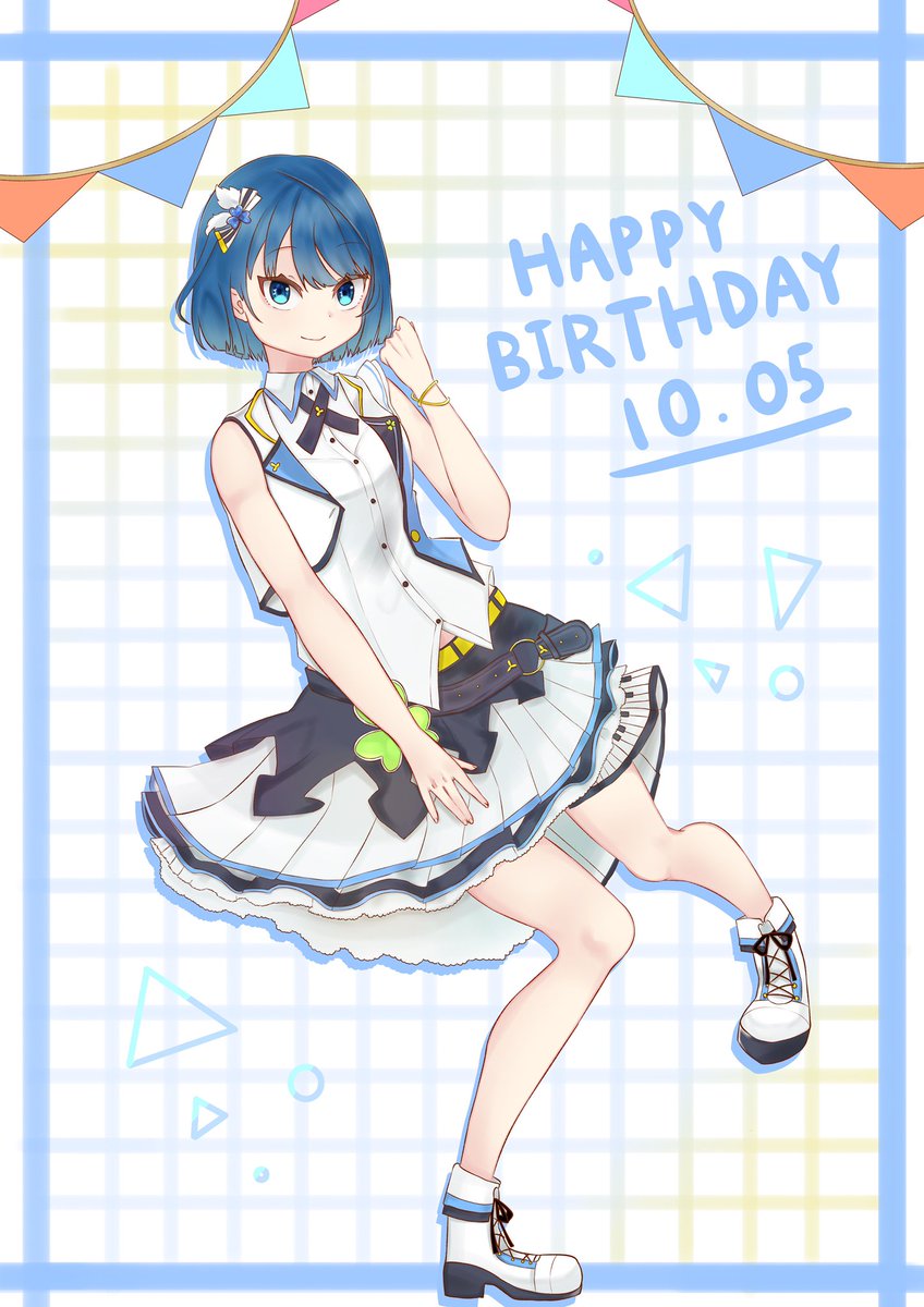 hoshi_bear3237's tweet photo. だいぶ過ぎたけど、
誕生日おめでとう🎉

本当に申し訳ない…
＃桐谷遥誕生祭2021
＃プロセカ
＃イラスト https://t.co/1R6qgiNmYk