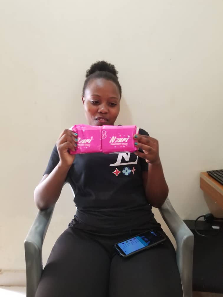 syradouganda's tweet photo. Celebrating #DayOfTheGirl by promoting menstrual hygiene in the slums. #UnlockingEndlessPossibilities #YouthEducation #sdgs2030 #YEPproject #covid19response Children's rights and Violence Prevention Fund https://t.co/DA8G5Y4isI
