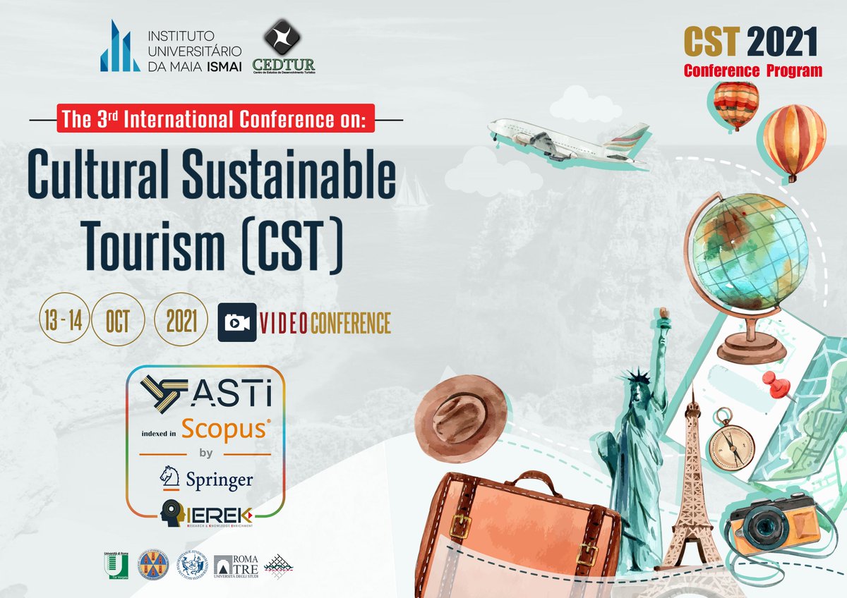 TourismCst's tweet photo. @north_highlands 
We’re thrilled to announce our conference program for the 3rd edition of The International Conference on Cultural Sustainable Tourism "CST" you can check the program on this link:https://t.co/MNgta09t4J
 Stay tuned for our media coverage! https://t.co/7oMlwtEJ1W