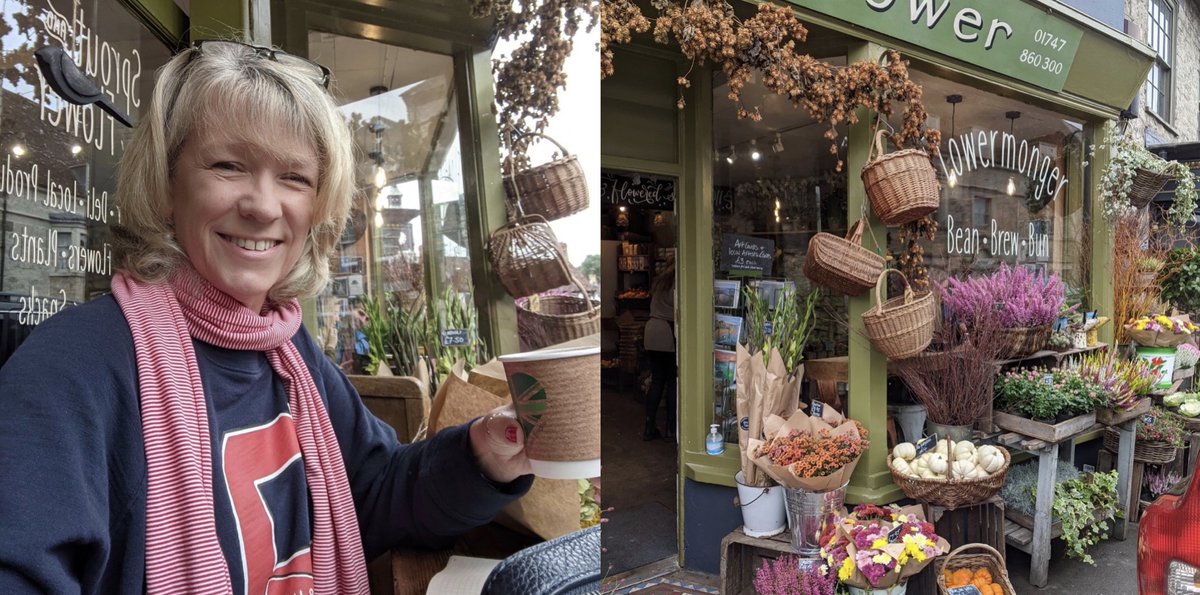 SallyPageBooks's tweet photo. No better place to head on a Monday to drink coffee and write than @SproutandFlower https://t.co/pBT2TiAWqw