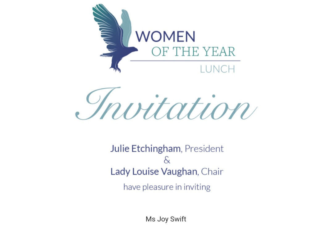JoyMurderWkds's tweet photo. Very excited to be attending The Women of The Year lunch in London today and meeting lots of inspirational women!
#40thanniversary
@womenofyear
#womenoftheyear #womensupportingwomen #inspirationalwomen #strongwomen #BestofBritish #QueenofMurder #JoySwiftMBE #crimewriter https://t.co/ietLcS9FOU