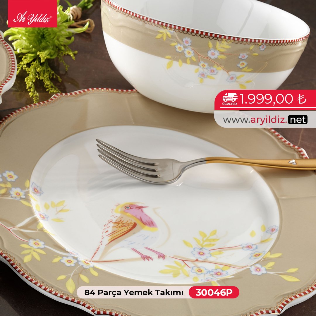 84 Parça yemek takımı 30046p.
Ürünler hakkında detaylı bilgi ve direkt “Ar Yıldız Fabrika” garantisiyle sipariş verebilmek için;
aryildiz.net#porselen #aryildiz1948#aryıldızporselen#yemektakımı
🚛Ücretsiz Kargo &amp; 12 Taksit imkanı
