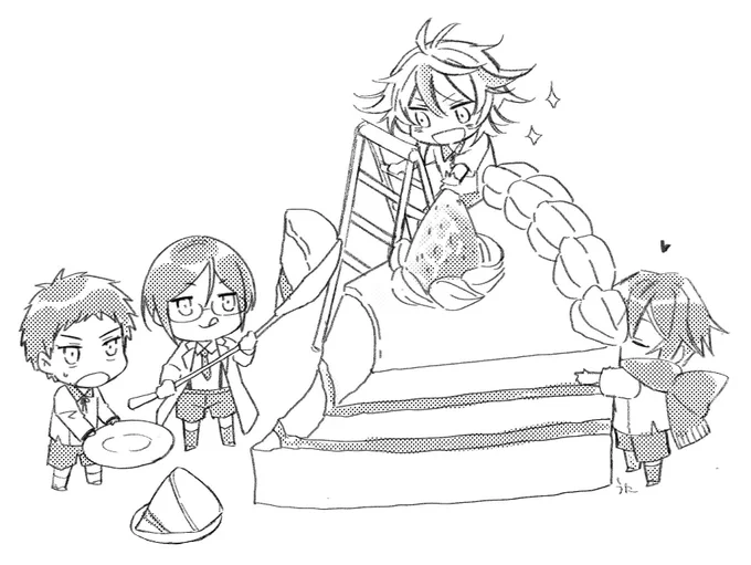 大将組を描きました! 