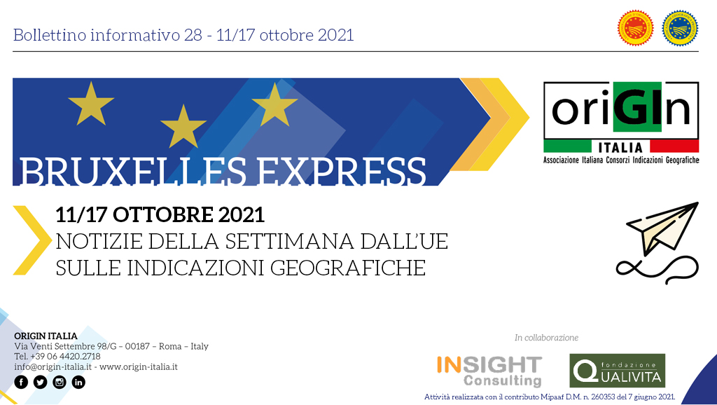 origin_italia's tweet photo. #BruxellesExpress | 11/17 ottobre 2021

Le novità sul settore #agroalimentare #DOP #IGP in sede #UE
📍 https://t.co/pZB4XzbULN
📣Temi principali
#IG #IGreview #oriGinEU #settorevino #rifiutialimentari #agricoltura https://t.co/TWqlhvKT7l