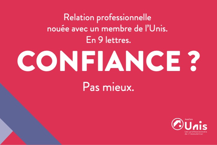 Rejoignez l’UNIS Ile-de-France et GRAND PARIS, et découvrez ce que nous mettons en œuvre concrètement pour #construire le lien de confiance avec nos #clients
#tousalunis #rejoigneznous #plusfortsensemble