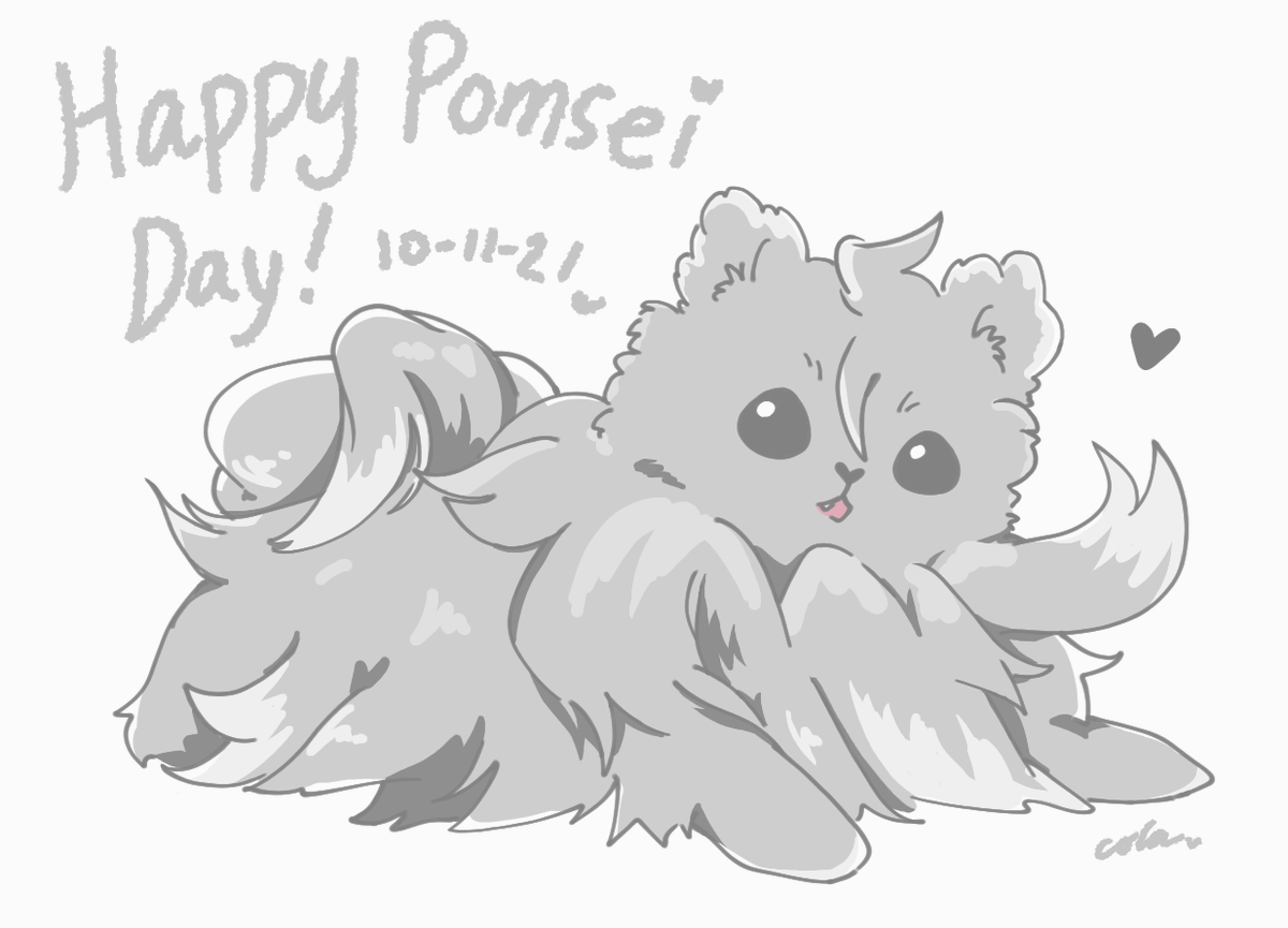 co_laloli's tweet photo. 10.11 Pomsei Day~ 🐾🎉

#銀星誕生祭2021
#銀星生誕祭2021 https://t.co/Ia8rBZhKcA