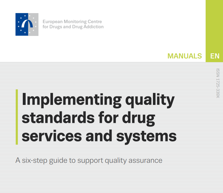 issupnet's tweet photo. New EMCDDA publication on implementing quality standards https://t.co/NnQ1l3Neuw
#QualityinTreatment #Treatment https://t.co/YW5il4LS3c