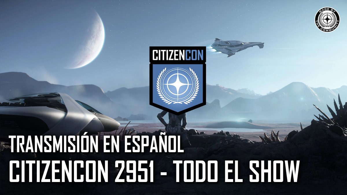 ArieNeoSC's tweet photo. 🔴 CITIZENCON 2951: El Show Completo

Disponible ya. (Indice agregado al video).
Nuestras impresiones y comentarios durante todo el evento. 
Agradecimientos a @tobiigaming y @CloudImperium por patrocinar tantos sorteos.

➡️ https://t.co/VV4XGM0xfV

#SCWatchParty #StarCitizen https://t.co/YrhSyvzslt