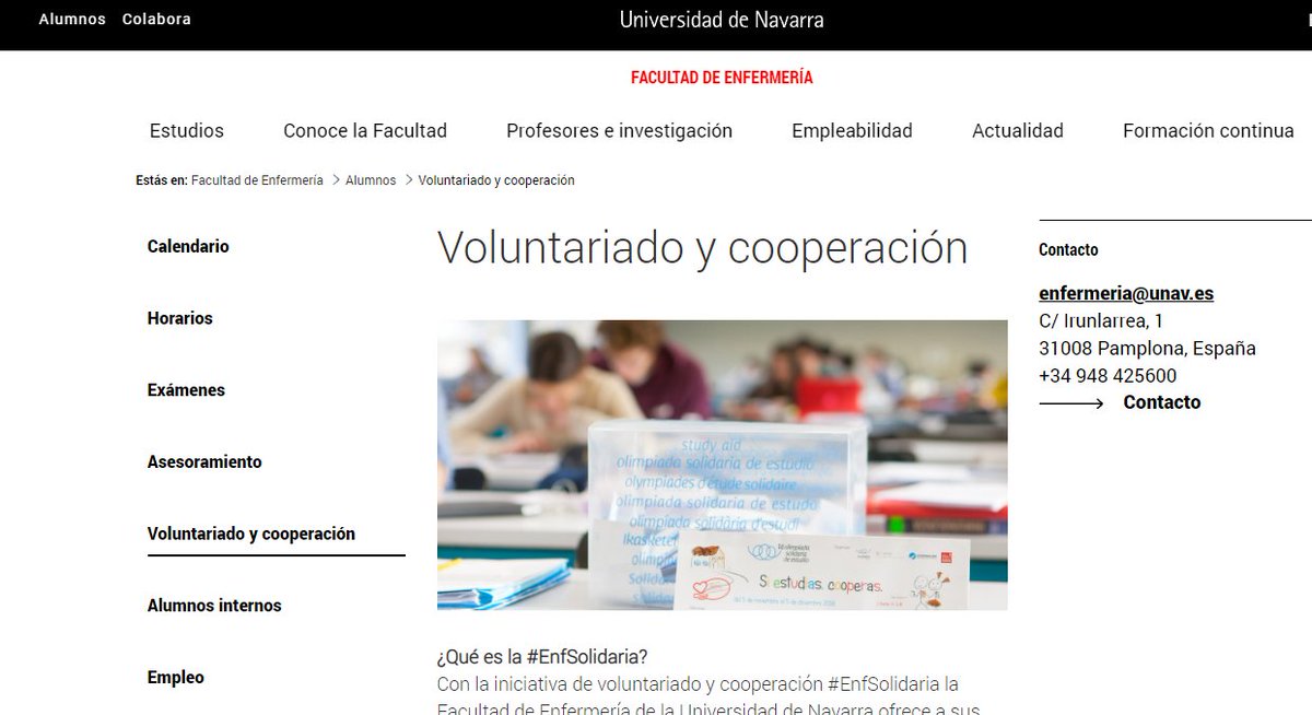 HildegartGlez's tweet photo. Ser responsable del voluntariado y cooperación @enfermeriaunav me permite cada año 🔄 necesidades sociales a🧑‍🎓👨‍🎓dispuestos a aportar⏰🤲#EnfSolidaria

Les digo q recibirán➕de lo que dan "100% cierto" me dicen cuando acaban 😃
⤵️Los proyectos de este curso https://t.co/7cfan8MOoI https://t.co/eUxKn3YtZe