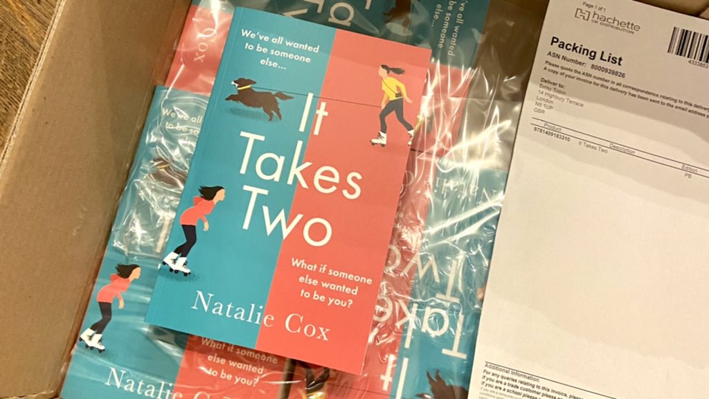 NatCoxWrites's tweet photo. 8395 days, 17628 coffees, 5675 power naps and 6 trillion dog walks on, and unboxing freshly minted Book 7 still thrills. Huge thx to the talented teams at @orionbooks @LandRAgency My new #romcom IT TAKES TWO is out soon. Pre-order at @bookshop_org_UK https://t.co/QBpn3P46fm