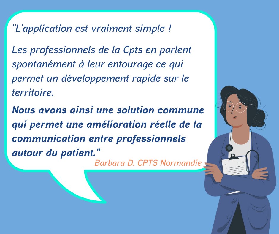 C'est vous qui le dites 😉
<a href="/idomedTLM/">idomed - Messagerie instantanée de santé</a> c'est une messagerie simple, intuitive et facile à prendre en main. Elle peut être ainsi déployée facilement au sein d'une #cpts et plus généralement sur un territoire !
 👉 Téléchargez notre guide de déploiement :  zcu.io/oFU5