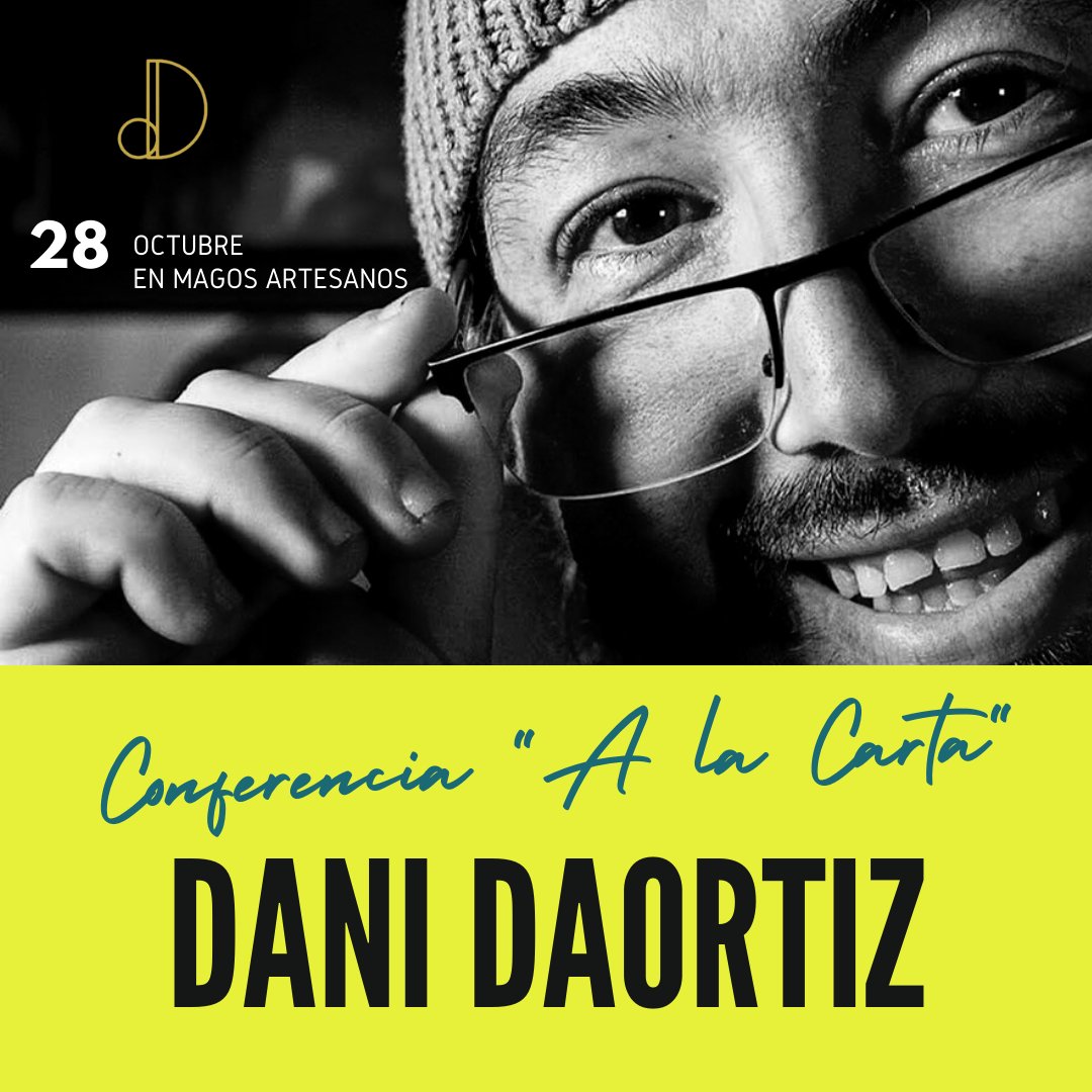 MagosArtesanos's tweet photo. Conferencia de Dani DaOrtiz en #magosartesanos el próximo jueves 28 de octubre... ¿te lo vas a perder?
https://t.co/ClkQjxoNYu
@Grupokaps #academiademagos #alacarta #conferenciainedita #soloparamagos #entradageneral #entradavip https://t.co/onJaNQS16W