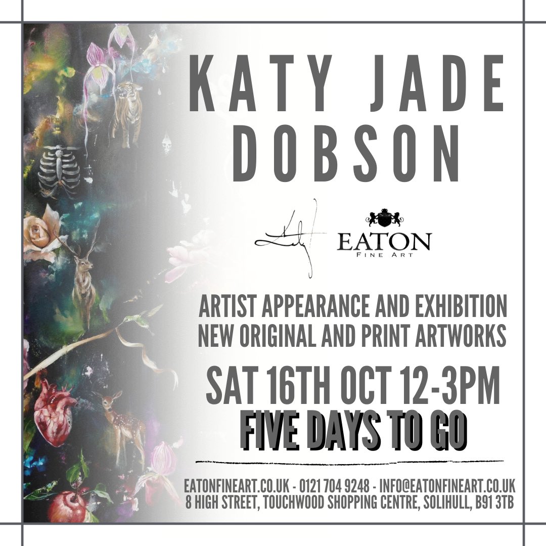 📞 Get on the guestlist nice and early for advance looks at the new artworks - call us on 0121 704 9248 or email info@eatonfineart.co.uk 💻