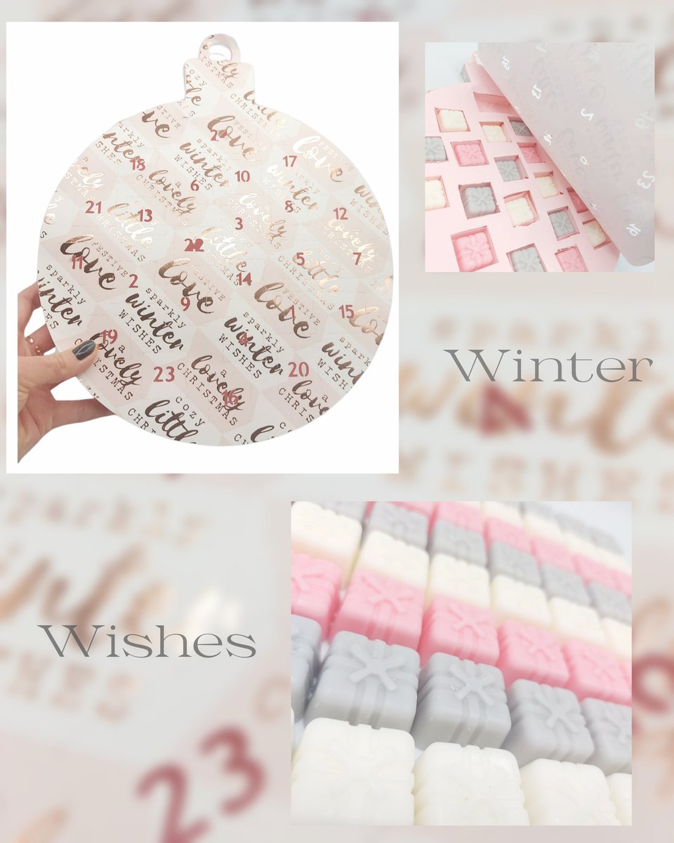 #Christmas is coming and this year its all about #Pink get your #ChristmasCountdown on with our #bespoke #handmade #AdventCalendar 
melsmelts.myshopify.com