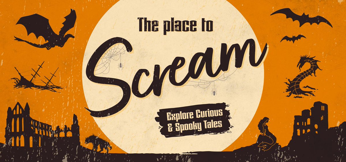 CroftsChocolate's tweet photo. Did you know we're taking part in the Halloween Trail this year in 'Scareborough'! Spooky times ahead! https://t.co/t0TaoG647T