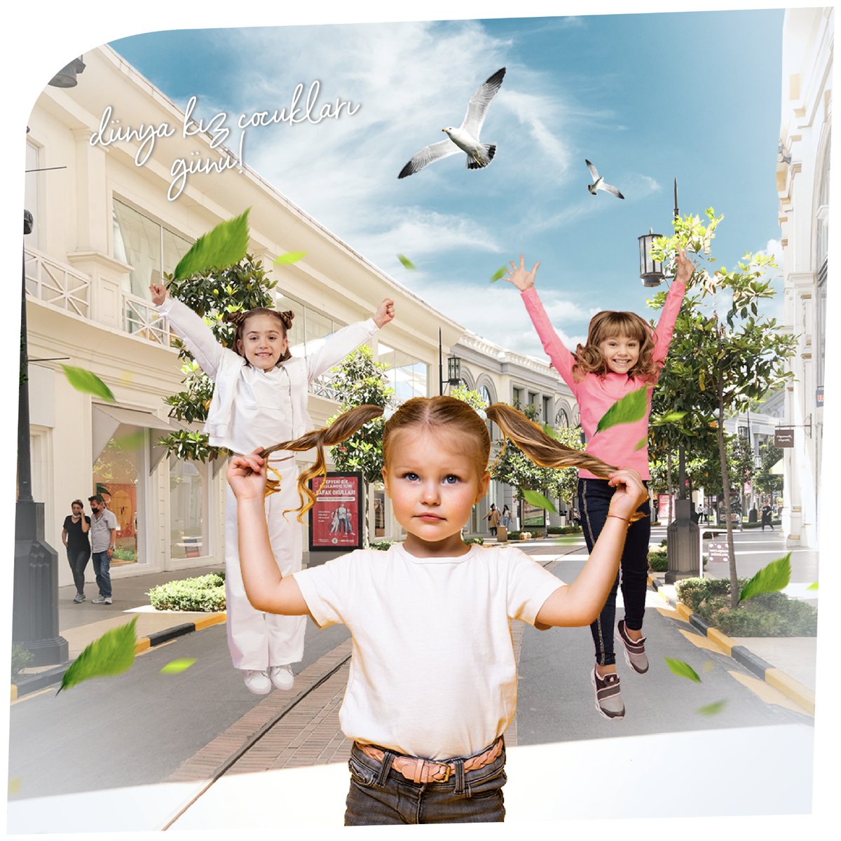 Okuyan ve sevgiyle büyüyen her kız çocuğu yarınlar için bir umuttur. Dünya Kız Çocukları Günü kutlu olsun!
⠀
#İsfanbulAlışverişCaddeleri