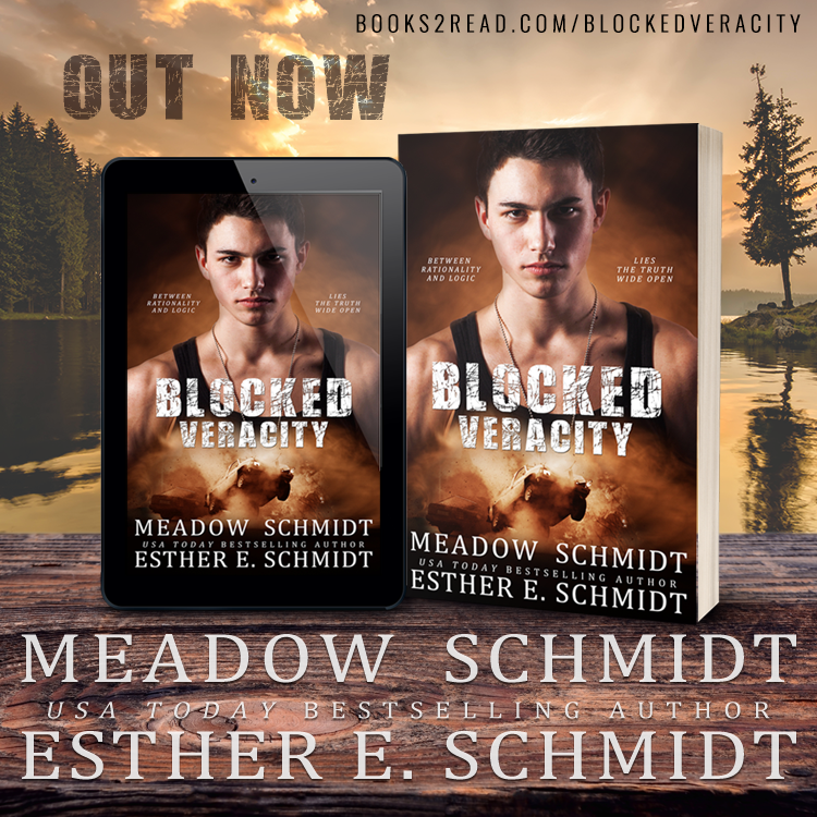 TheNextStepPR's tweet photo. โ BLOCKED VERACITY - OUT NOW โ
#BlockedVeracity @EstherESchmidt #OutNow!
#BlockedVeracityReleaseBlast #EstherESchmidt
#MeadowSchmidt #WholesomeRomanticSuspense
#ReadToday https://t.co/6nGlffb1Dc
#HostedBy @TheNextStepPR https://t.co/GQhT21E9ed