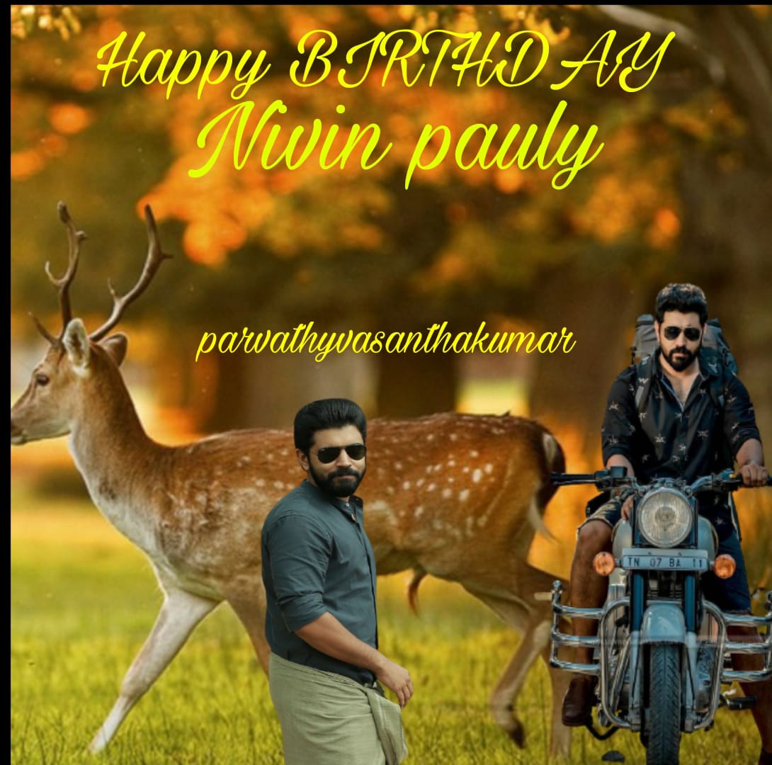 Happy Birthday
Nivin pauly  