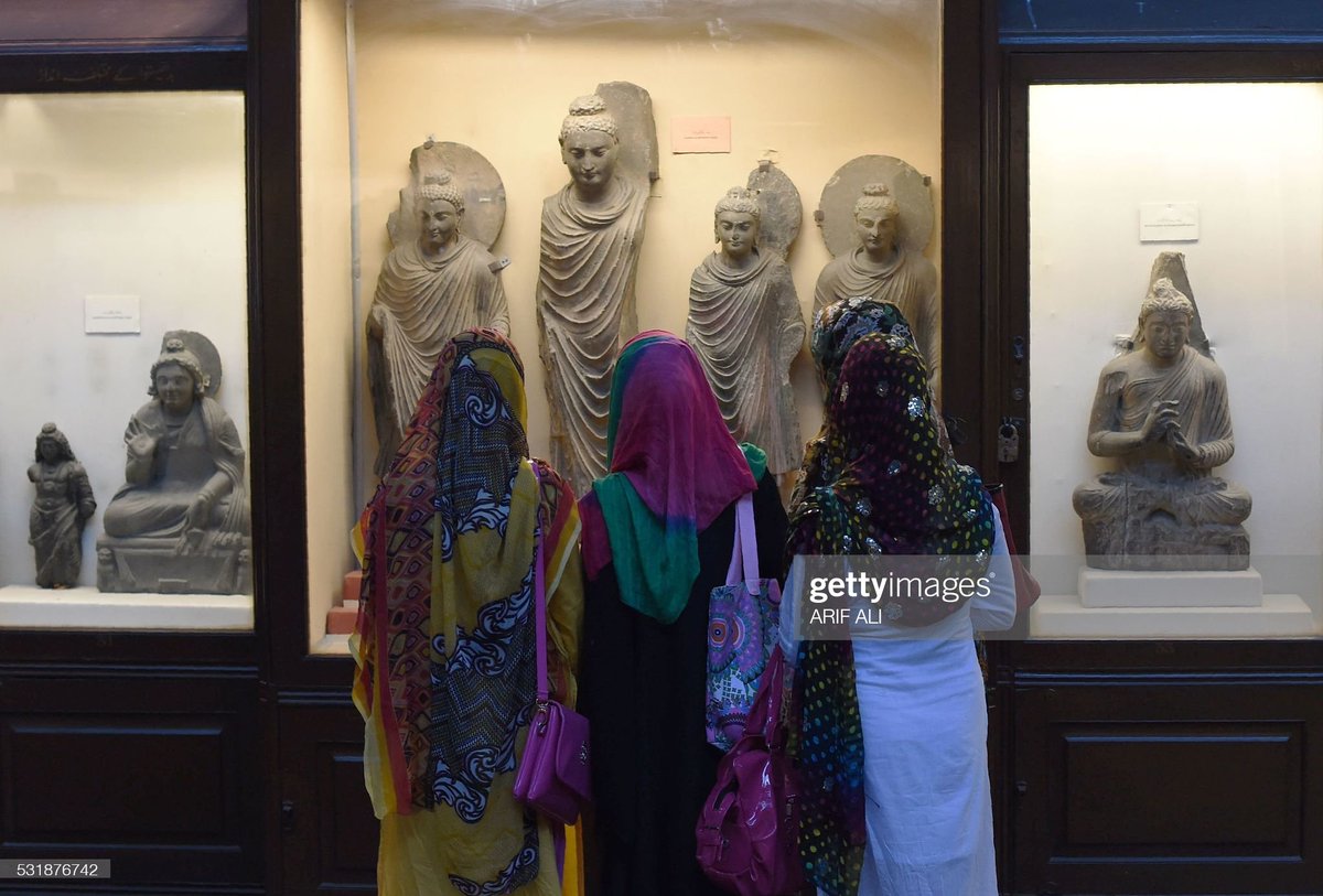 kamlesm's tweet photo. #constrast? caption it?
present and Past face to face?
what is the communication goes on?
scene from Lahore Museum via @GettyImages
Pakistani visitors look sculptures of Buddha on display at Lahore Museum in Lahore on May 17, 2016
ARIF ALI https://t.co/jTAayCEM61
