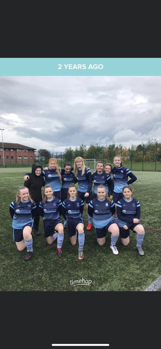 Must have been a football week. Me with my girls team.  Great times ❤️⚽️